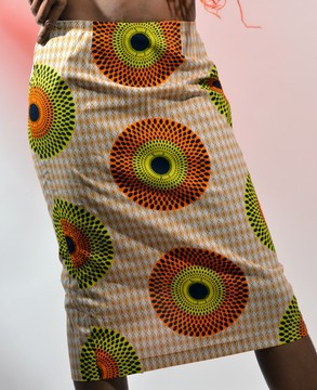 jupe moulante ankara pêche