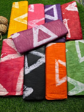African Adire Batik / Handmade Batik / Ankara Fabric / 100% Cotton Fabric