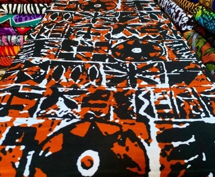 Africa print fabric, Ankara Fabrics (6 yards)