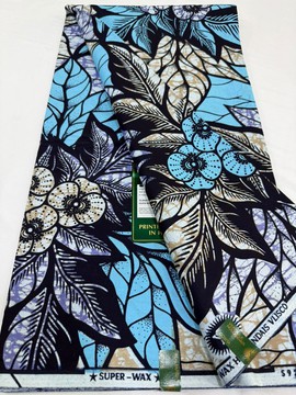 Original VLISCO Super Wax fabric/ Dutch Wax/ Hollandais Wax
