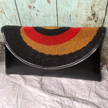 Beaded Clutch bag/evening purse/beaded purse/handmade beaded clutch bag