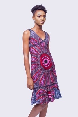 African Print Dress, Ankara Cocktail Dress, African Dress, Womens Clothing, African Womens Clothing