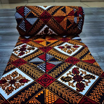Ankara Wax Fabric 6 yards/African Fashion/ African fabric/ African dress
