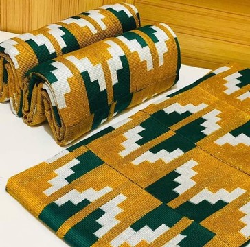 Kente - Ashanti Bonwire Kente -Hand woven