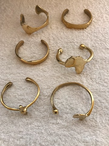 Bracelets en laiton, bracelets, bracelets en laiton faits à la main, cadeau pour elle, cadeau pour maman, bracelets africains
