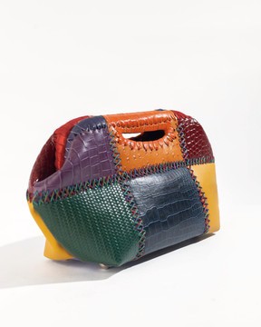 Pochette midi JILL bicolore