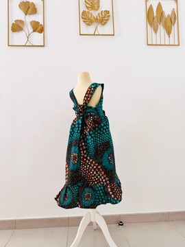 Robe wax fille- enfant
