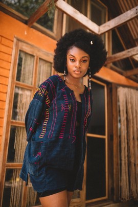 Blues &amp; Berries Indigo Cloak (Pre-Order)
