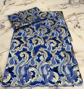 Embroidery Grand Glitter Super wax Vlisco/ Ankara Print