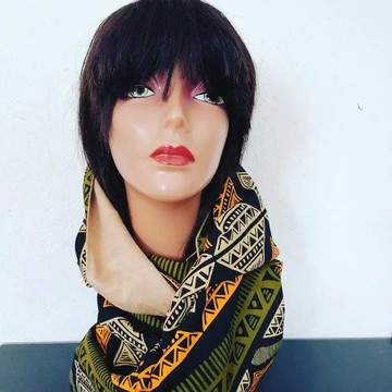 Neck warmer / double wrap scarf / snood
