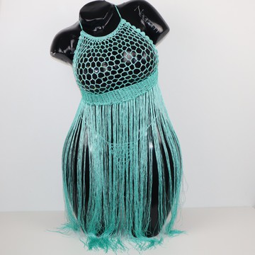 Robe de nuit, ensemble nuisette tricote à la main , lingerie sénégalaise , robe élégante sexy