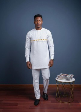 Men African Clothing/Men African Top And Down/Men African Weddings Wear/Men African Kaftan Wear