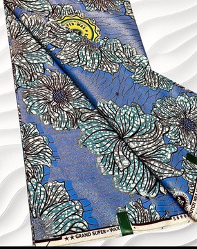 Grand Glitter Super wax Vlisco/Ankara wax/ Ankara Print