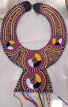 Collier de perles/bijoux cadeaux/ collier maasaï/ chaîne africaine