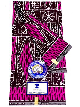 Tissu NDOP authentique : impression Wax Bamiléké du Cameroun