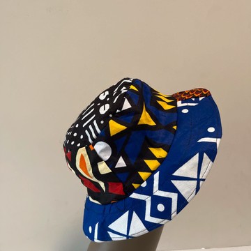 African Print Ankara Multicolor Bohemian Patchwork Bucket Hat