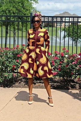 Adensecret solape ankara dress