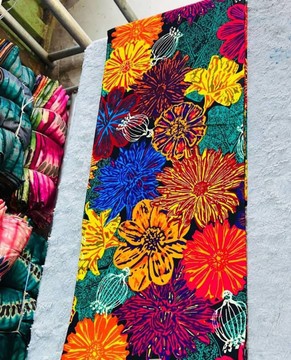 Ankara Wax Fabric 6 yards/African Fashion/ African fabric/ African dress