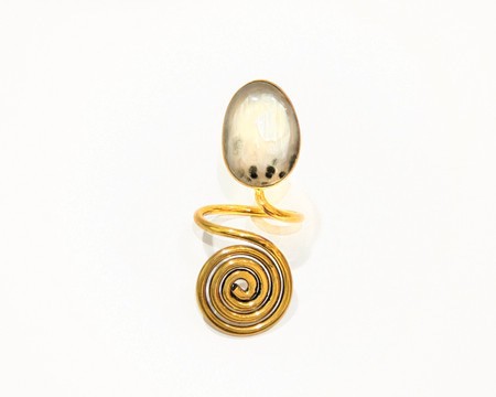 Brass Ring (Spiral) - 015