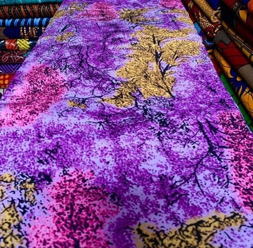 Africa print fabric, Ankara Fabrics (6 yards)