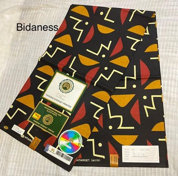 100% cotton wax fabric