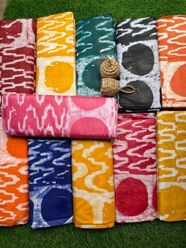 African Adire Batik / Handmade Batik / Ankara Fabric / 100% Cotton Fabric