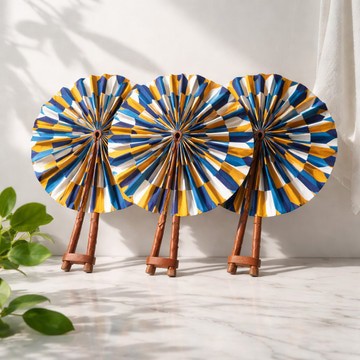 EVENTAILS WAX CUIR /VENTILATEUR/ FAN