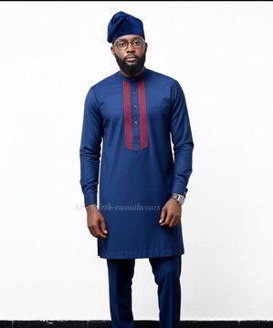 Men's kaftan with hat