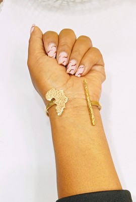 Brass bracelet, adjustable bracelet, handmade jewelry.