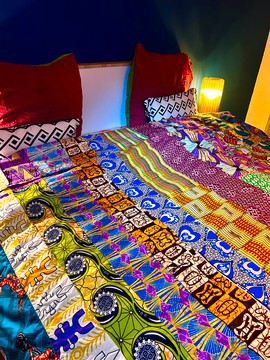 WAX patchwork bedspread