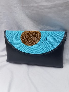 Beaded purse/ beaded clutch bag/ evening bag