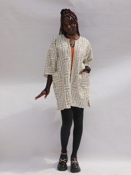 Plastic Off The Sofa Bogolan Cloak (Pre-Order)