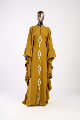 Crepe fabric dress