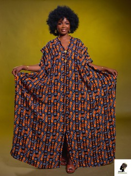 Beautiful "Khady" boubou/caftan dress