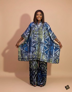 Ensemble deux pièces Shalewa en batik