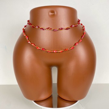 Bine bine, bijoux de ventre, perle de taille, bayas, collier de hanche, binbin