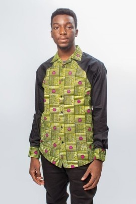 African Print Shirt, Ankara Shirt, Men Clothing, African Mens Wear, Ankara Top, African Fashion