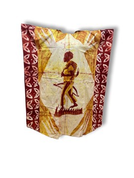 BOUBOU NATHALIE BATIK TUNIC