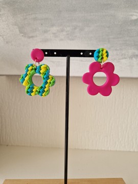 BOUCLES D'OREILLES FLEURS PETRA