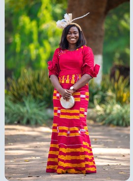 Robe longue - Original Kente