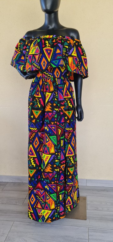 Colorful maxi dress
