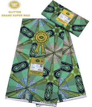Grand Glitter Super wax Vlisco/Ankara wax/ Ankara Print
