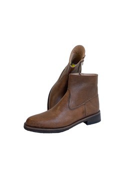 Bottines en cuir véritable Luxe et Durabilité à Emporter
