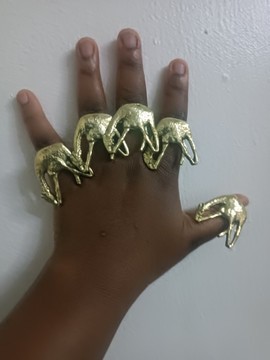 Brass rings, African brass rings, boho rings, statement rings,