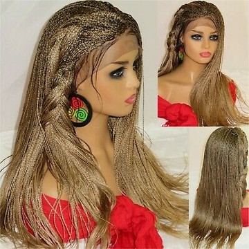 Semilore Senegal twist braids with frontal lace