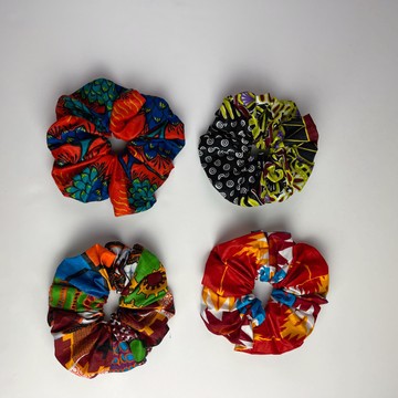 Chouchous XL Imprimé Africain Ankara Imprimé Mixte - Lot de 4