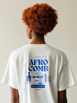 T-SHIRT  Afro Comb