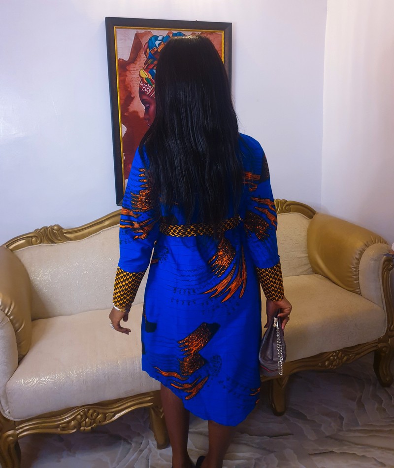 Ankara Shirtdress| Mid-Length Dress| African Prints| Women's Clothing f - ANKA Ankara Shirtdress| Mid-Length Dress| African Prints| Women's Clothing f - ANKA