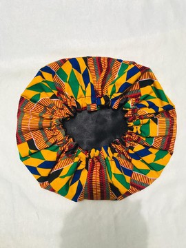 Reversible wax nightcap "Ghana fresh"