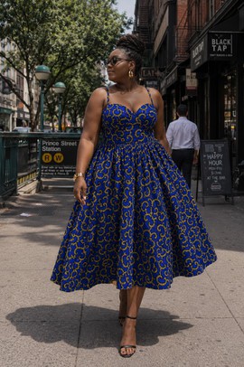 robe maryline NYFW